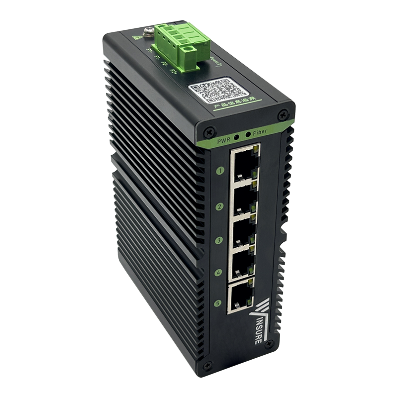 wsCom1005系列五電工業(yè)級POE交換機