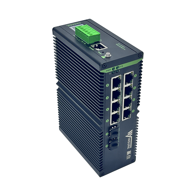 wsCom3010系列二光八電工業(yè)級交換機